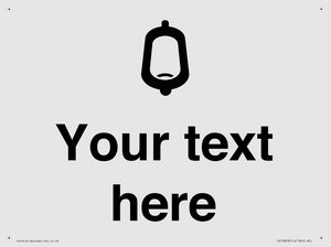 Custom information: urinal toilet